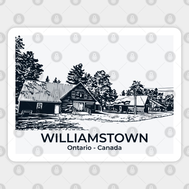 Williamstown - Ontario Magnet by Lakeric